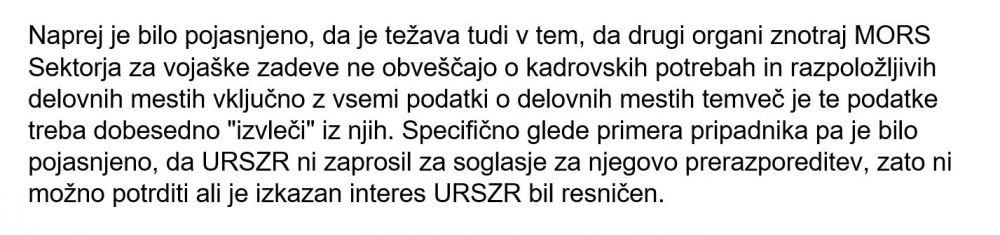 Ni interesa za zaposlovanje vojakov znotraj Ministrstva za obrambo
